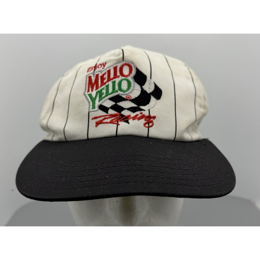 Vintage Mello Yello Racing Team Snapback Hat Cap NASCAR Winston Cup  Kyle Petty